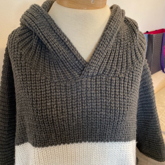 Free People Brook side, hooded poncho, very good condition, One size - Picture 11 of 14